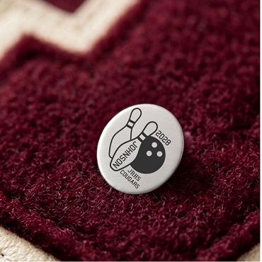 Personalized Bowling Varsity Pin Senior Night Gift for Bowler